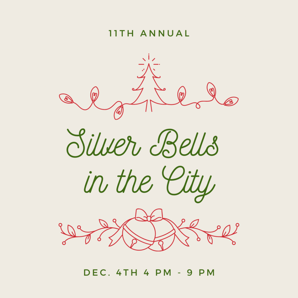 Silver Bells in the City website graphic