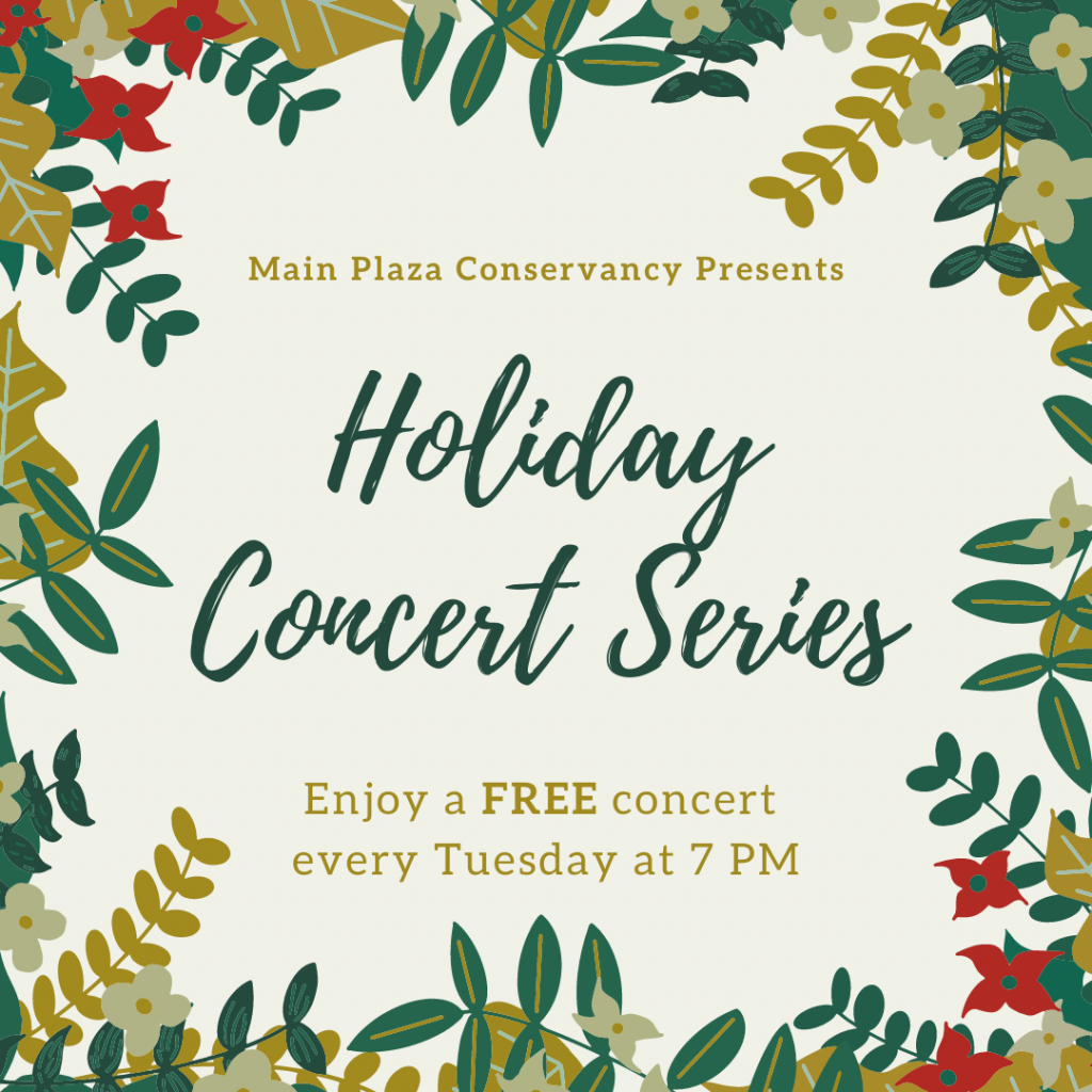 Holiday Concert Series Website Graphic